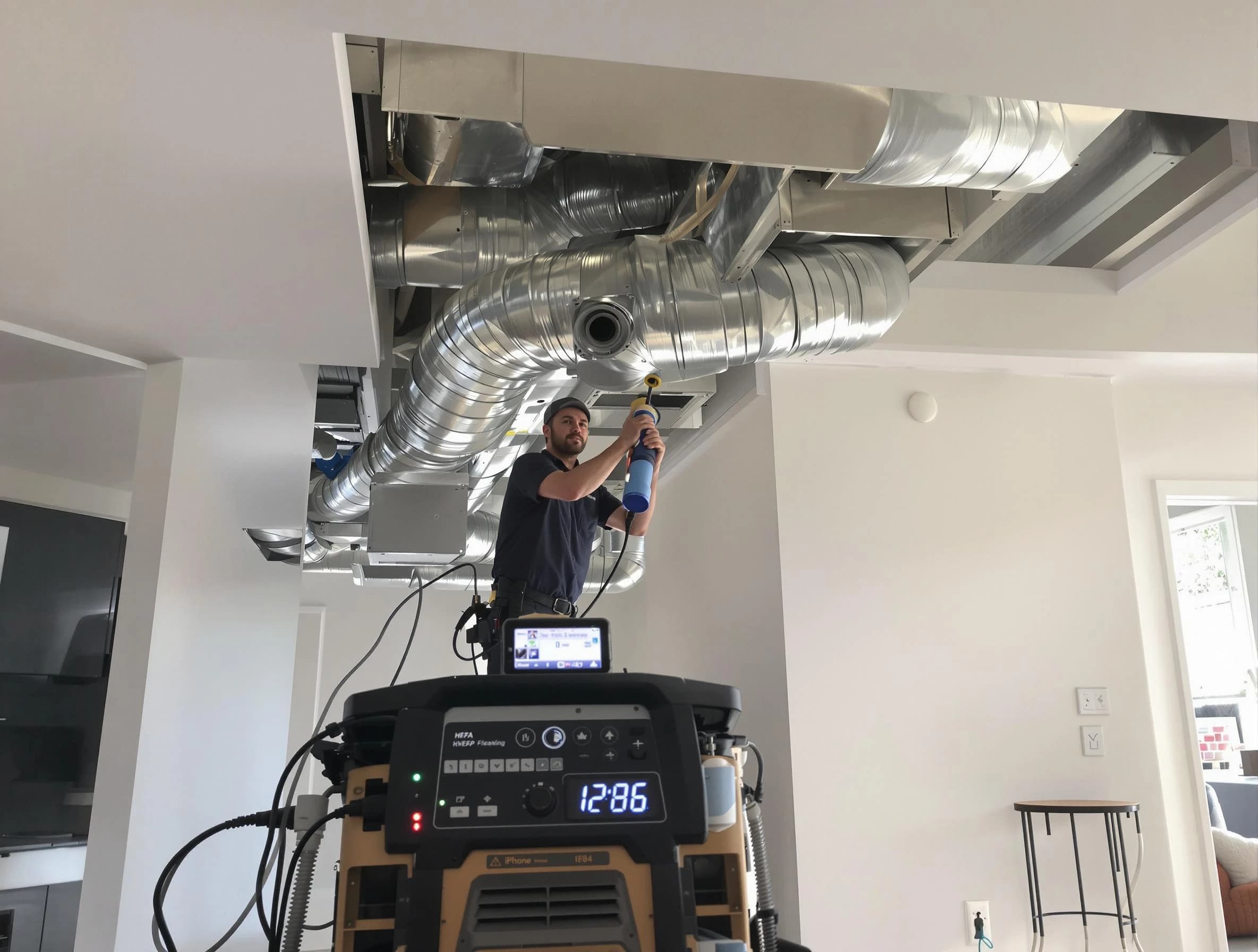 Advanced pure air duct cleaning by Choctaw Air Duct Cleaning in Choctaw