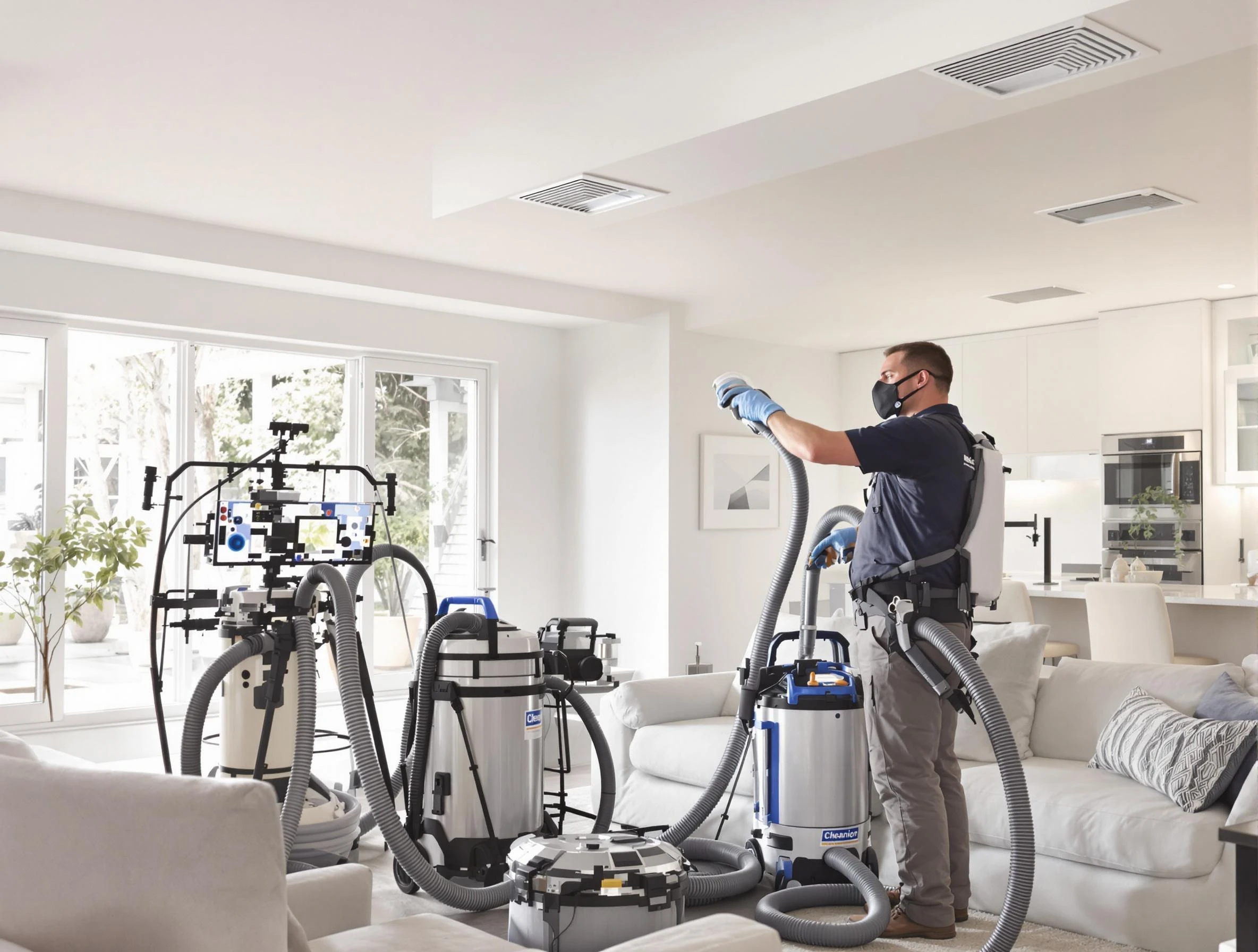 Professional AC duct cleaning by Choctaw Air Duct Cleaning in Choctaw