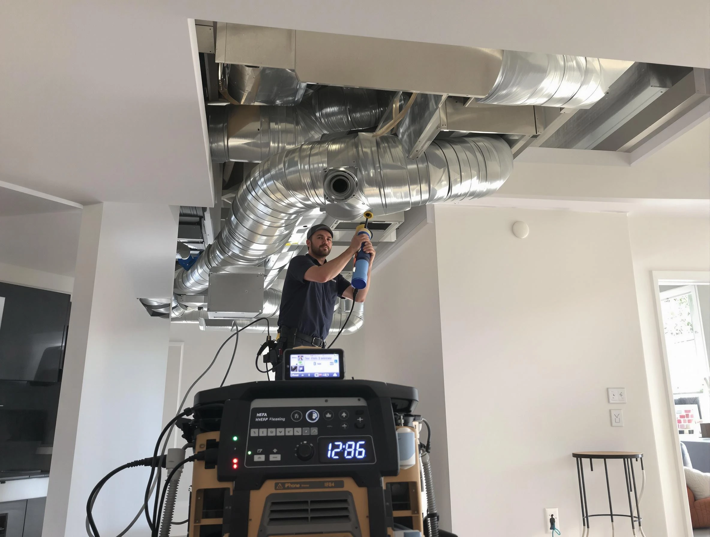 Advanced pure air duct cleaning by Choctaw Air Duct Cleaning in Choctaw